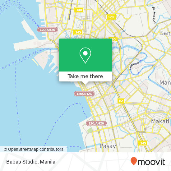 Babas Studio map