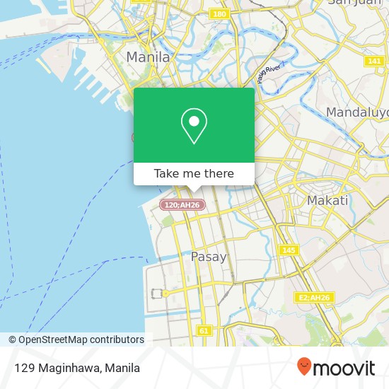 129 Maginhawa map