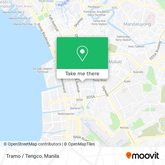 Tramo / Tengco map