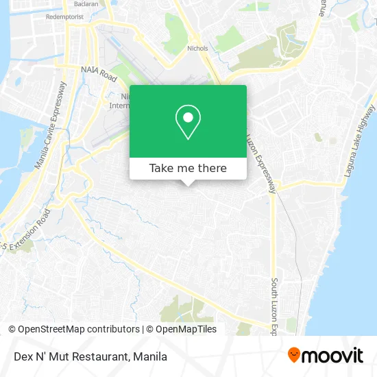 Dex N' Mut Restaurant map