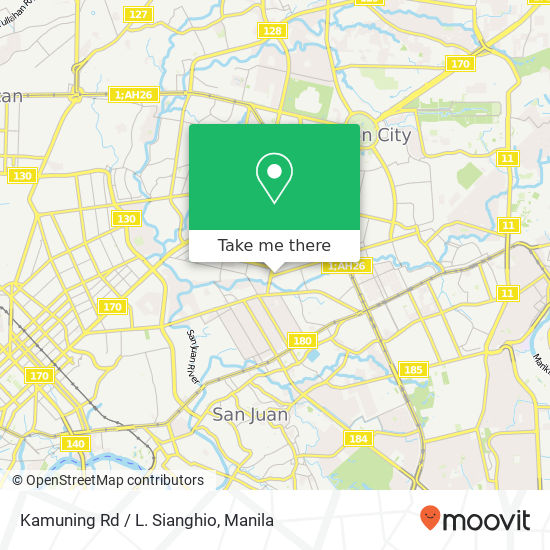 Kamuning Rd / L. Sianghio map