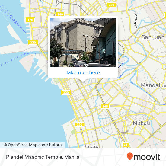 Plaridel Masonic Temple map