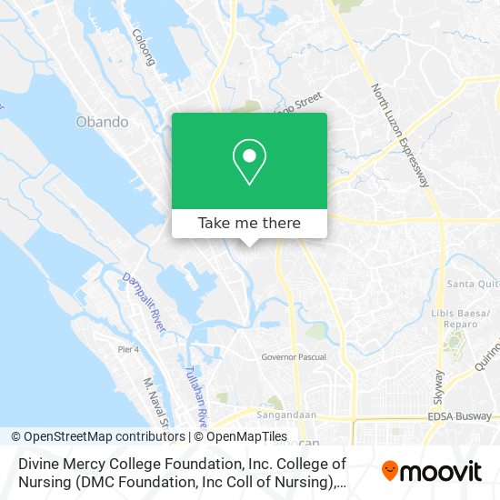 Divine Mercy College Foundation, Inc. College of Nursing (DMC Foundation, Inc Coll of Nursing) map