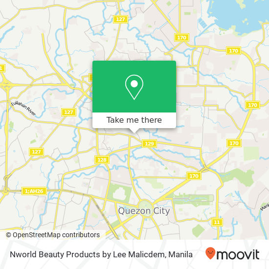 Nworld Beauty Products by Lee Malicdem map