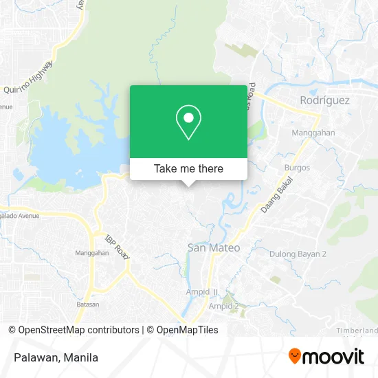 Palawan map