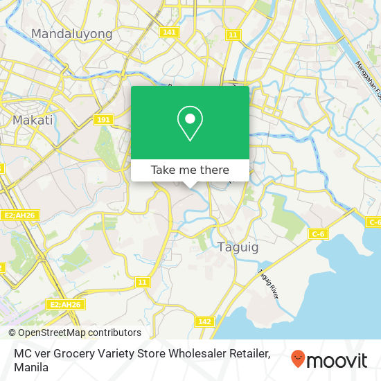 MC ver Grocery Variety Store Wholesaler Retailer map
