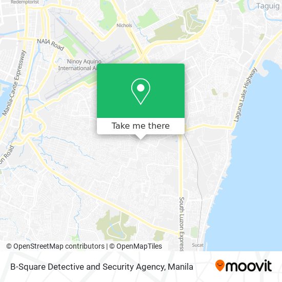 B-Square Detective and Security Agency map