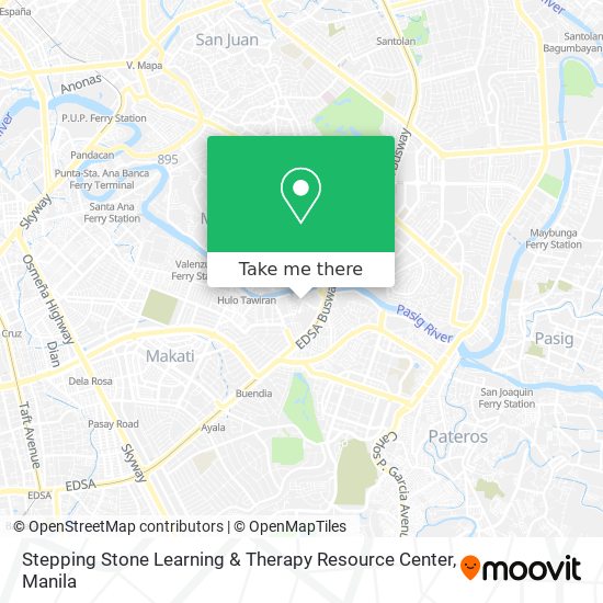 Stepping Stone Learning & Therapy Resource Center map