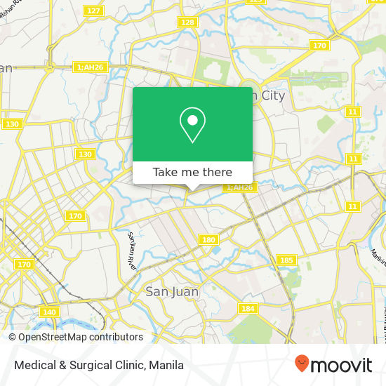 Medical & Surgical Clinic map