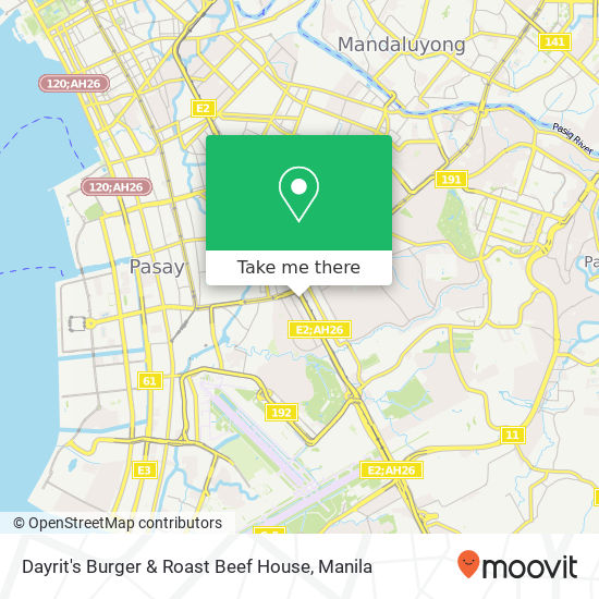 Dayrit's Burger & Roast Beef House map