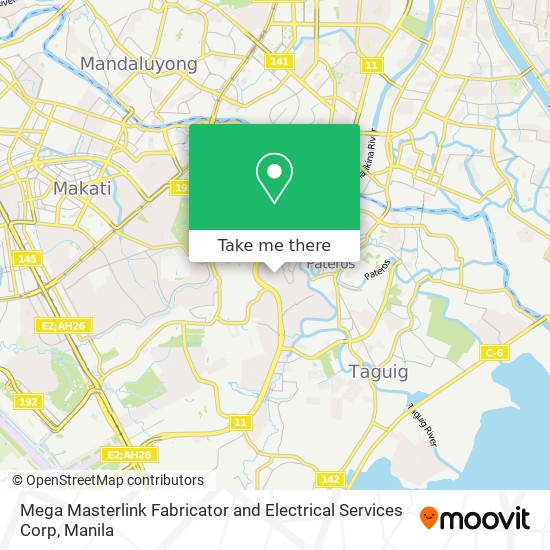 Mega Masterlink Fabricator and Electrical Services Corp map