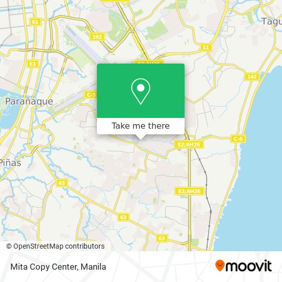 Mita Copy Center map