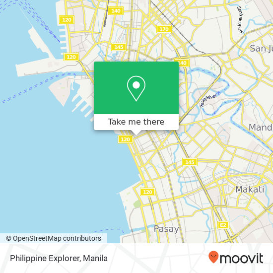 Philippine Explorer map