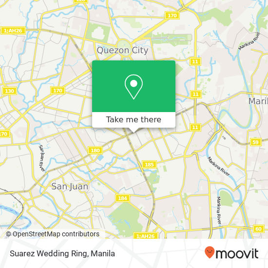 Suarez Wedding Ring map