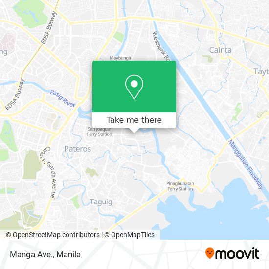 Manga Ave. map