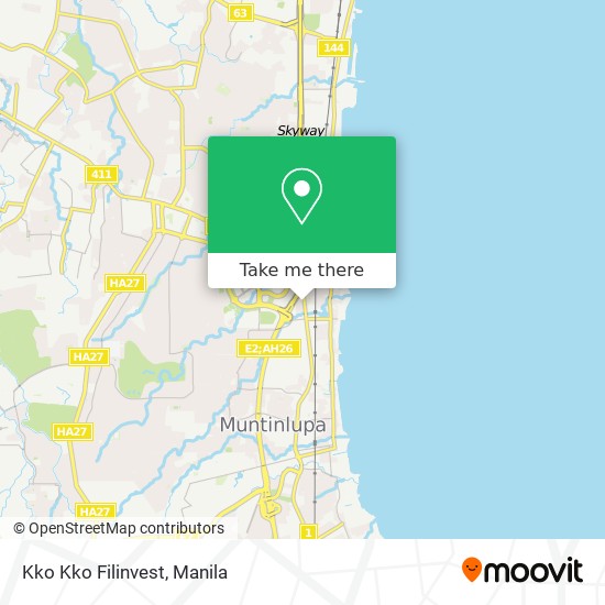 Kko Kko Filinvest map