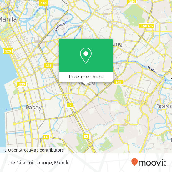 The Gilarmi Lounge map