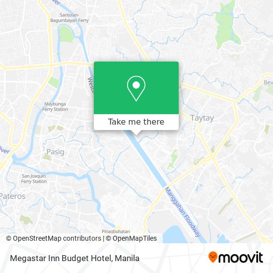 Megastar Inn Budget Hotel map