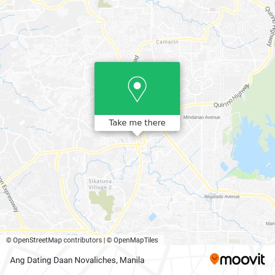 Ang Dating Daan Novaliches map