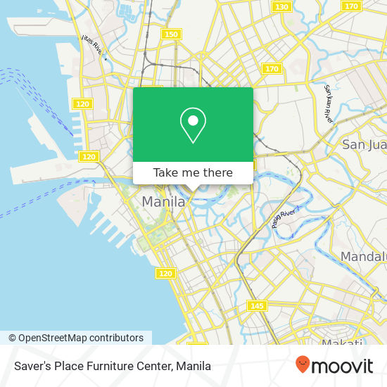Saver's Place Furniture Center map