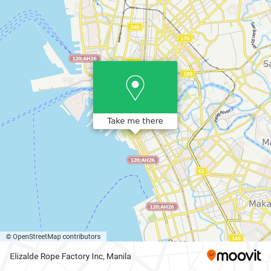 Elizalde Rope Factory Inc map