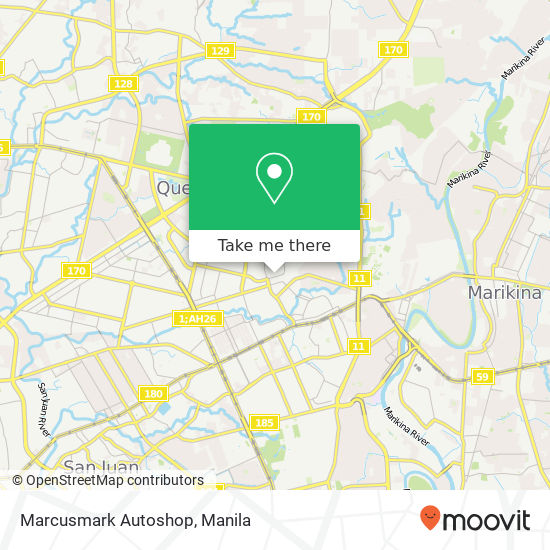 Marcusmark Autoshop map