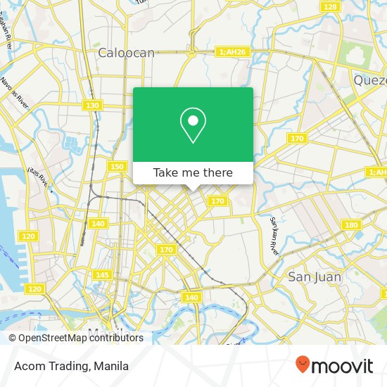 Acom Trading map