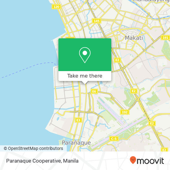 Paranaque Cooperative map