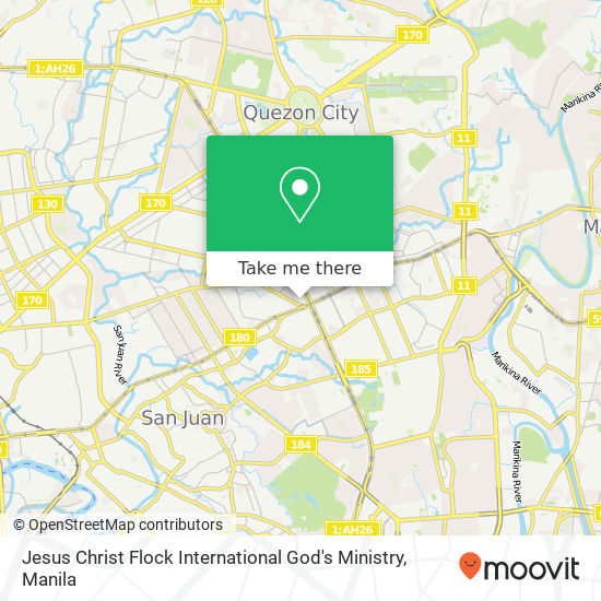 Jesus Christ Flock International God's Ministry map