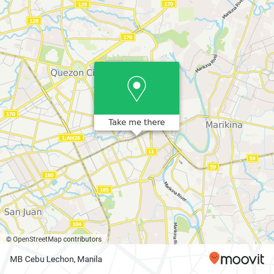 MB Cebu Lechon map