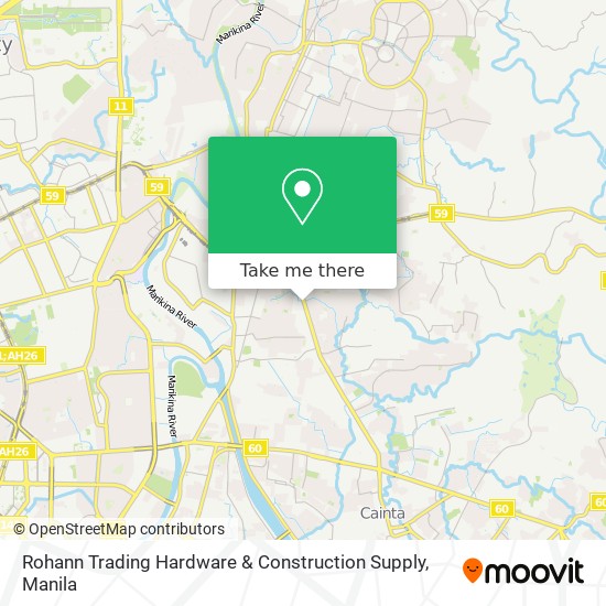 Rohann Trading Hardware & Construction Supply map