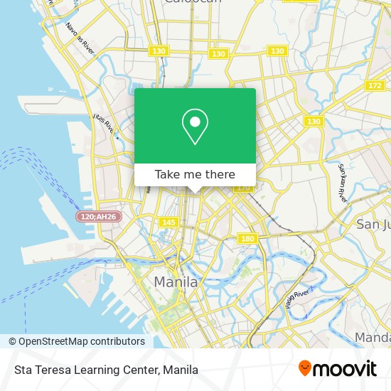Sta Teresa Learning Center map