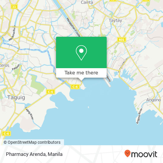 Pharmacy Arenda map