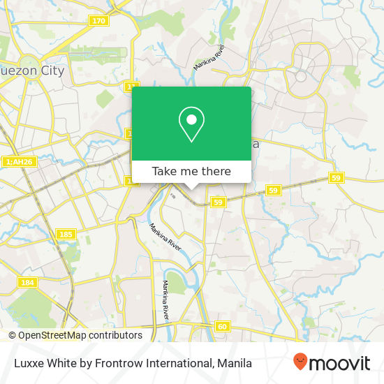 Luxxe White by Frontrow International map