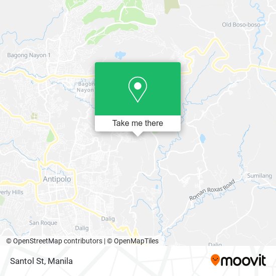 Santol St map