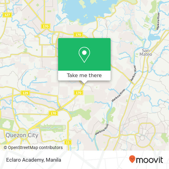 Eclaro Academy map