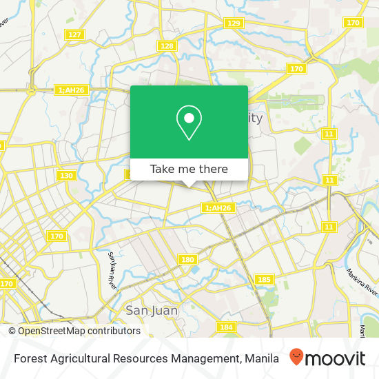 Forest Agricultural Resources Management map