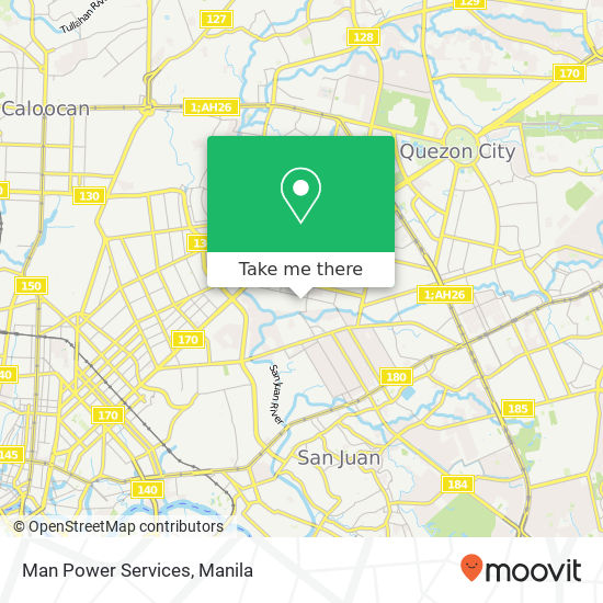 Man Power Services map