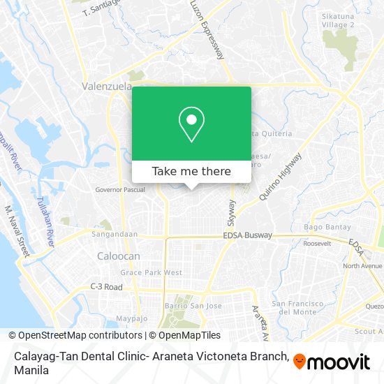 Calayag-Tan Dental Clinic- Araneta Victoneta Branch map