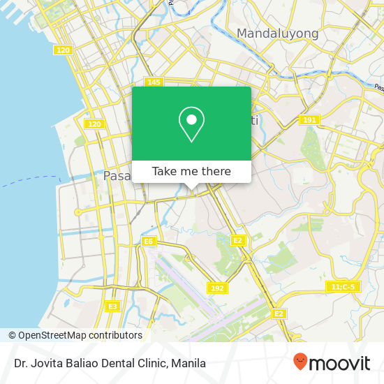 Dr. Jovita Baliao Dental Clinic map