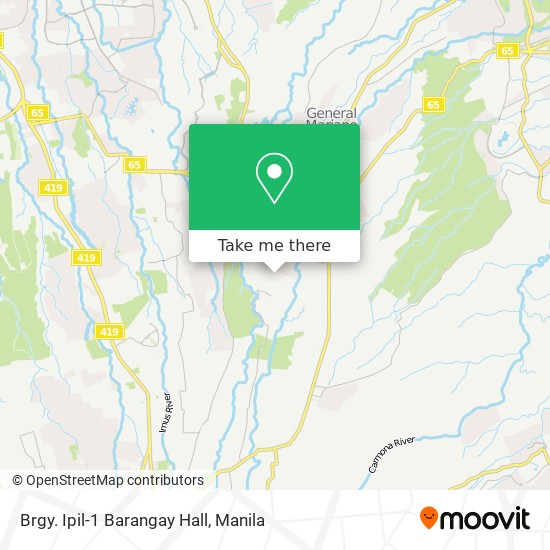 Brgy. Ipil-1 Barangay Hall map