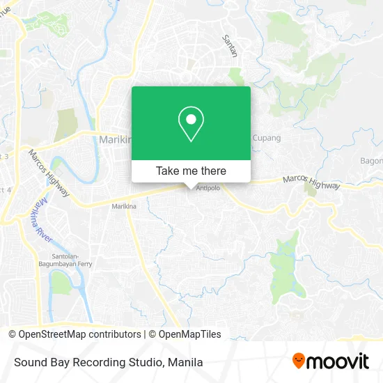 Sound Bay Recording Studio map