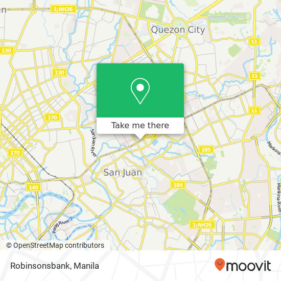 Robinsonsbank map