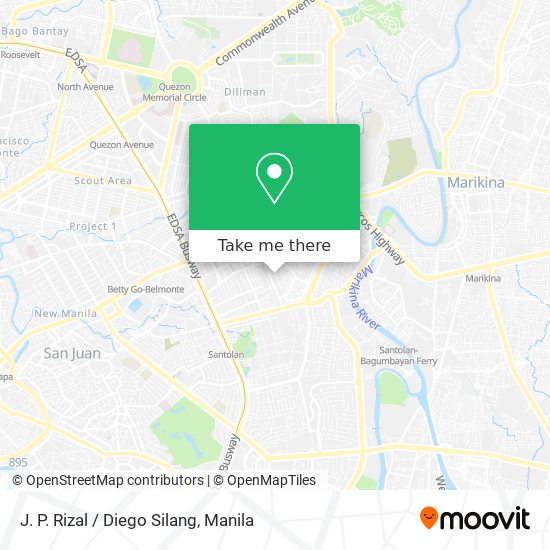 J. P. Rizal / Diego Silang map