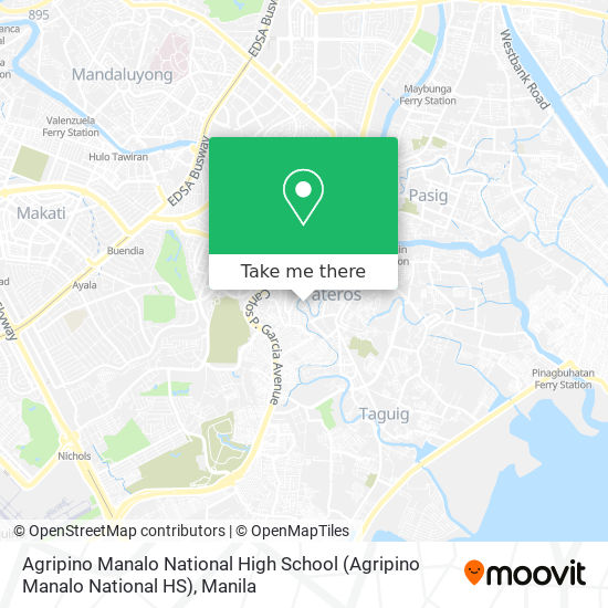 Agripino Manalo National High School (Agripino Manalo National HS) map