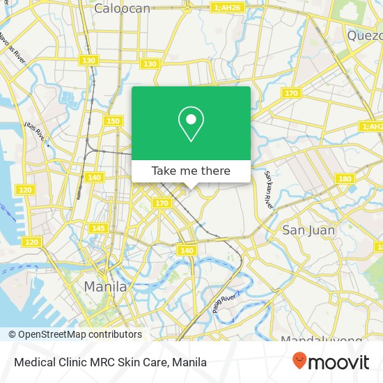 Medical Clinic MRC Skin Care map