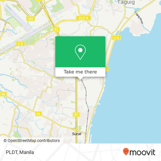 PLDT map