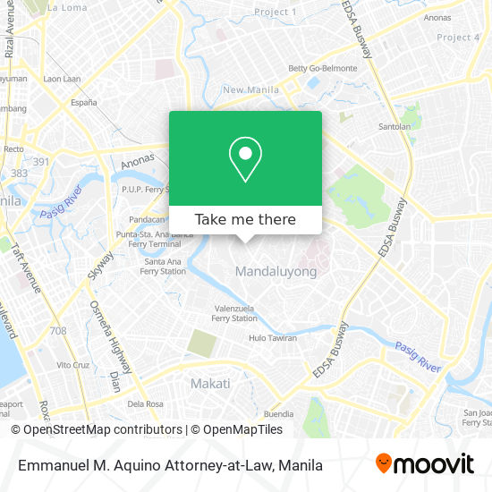 Emmanuel M. Aquino Attorney-at-Law map