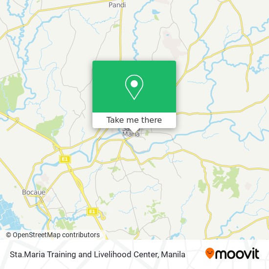 Sta.Maria Training and Livelihood Center map