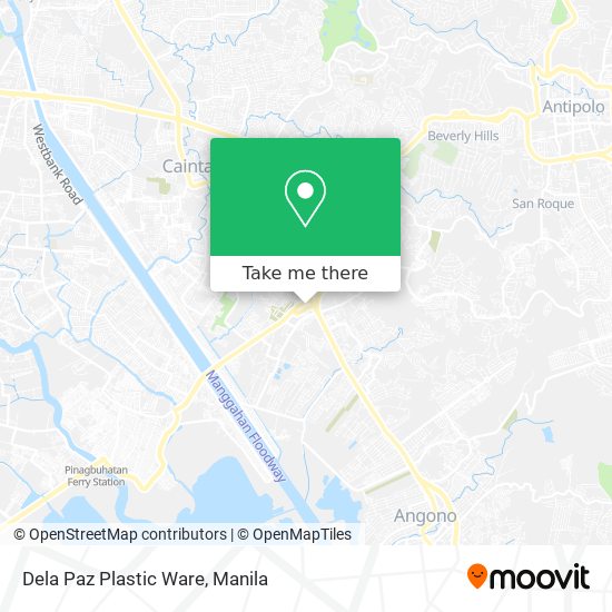 Dela Paz Plastic Ware map